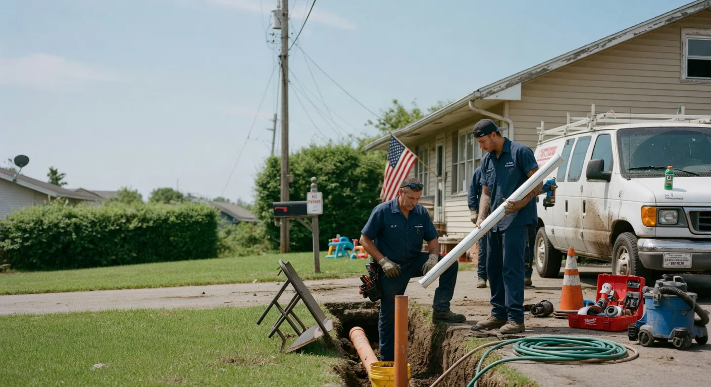 Sewer Line Inspection in Rineyville, KY
